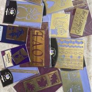 14 Embossing Templates Stencils Stainless Lasting Impressions Dreamweaver